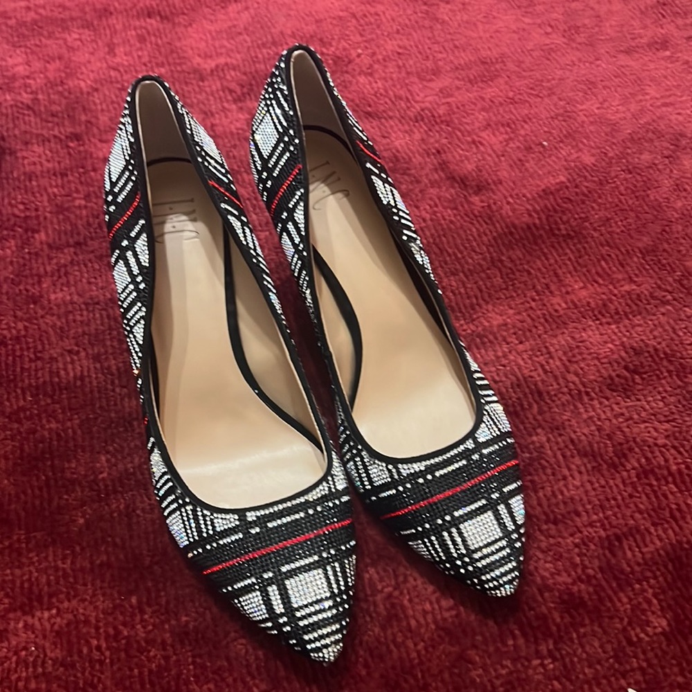INC Rhinestone heels